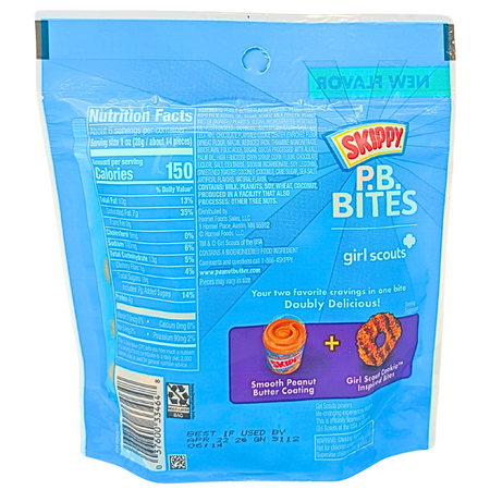 Skippy Girl Scouts Coconut Caramel P.B. Bites - 5.5oz