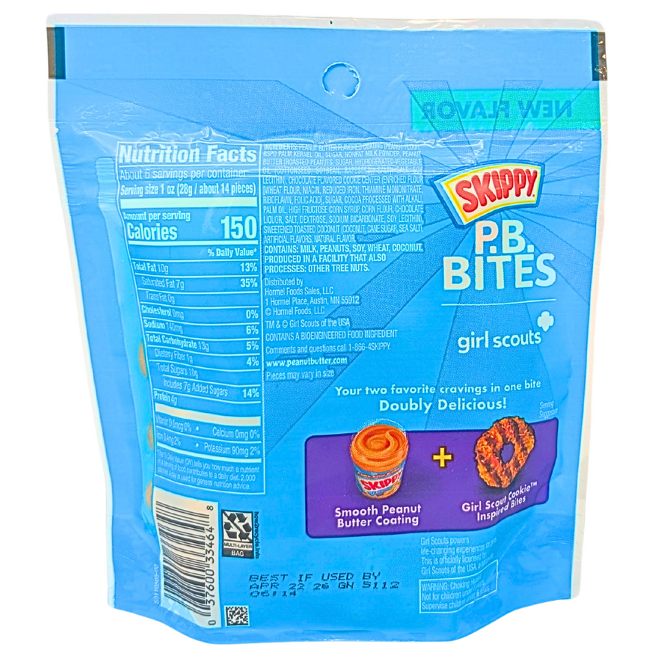 Skippy Girl Scouts Coconut Caramel P.B. Bites - 5.5oz