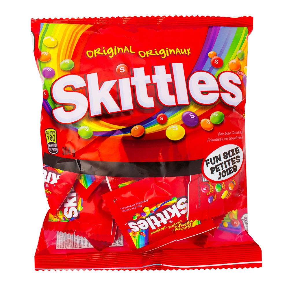 Skittles Candy -  Fun Size - 20ct