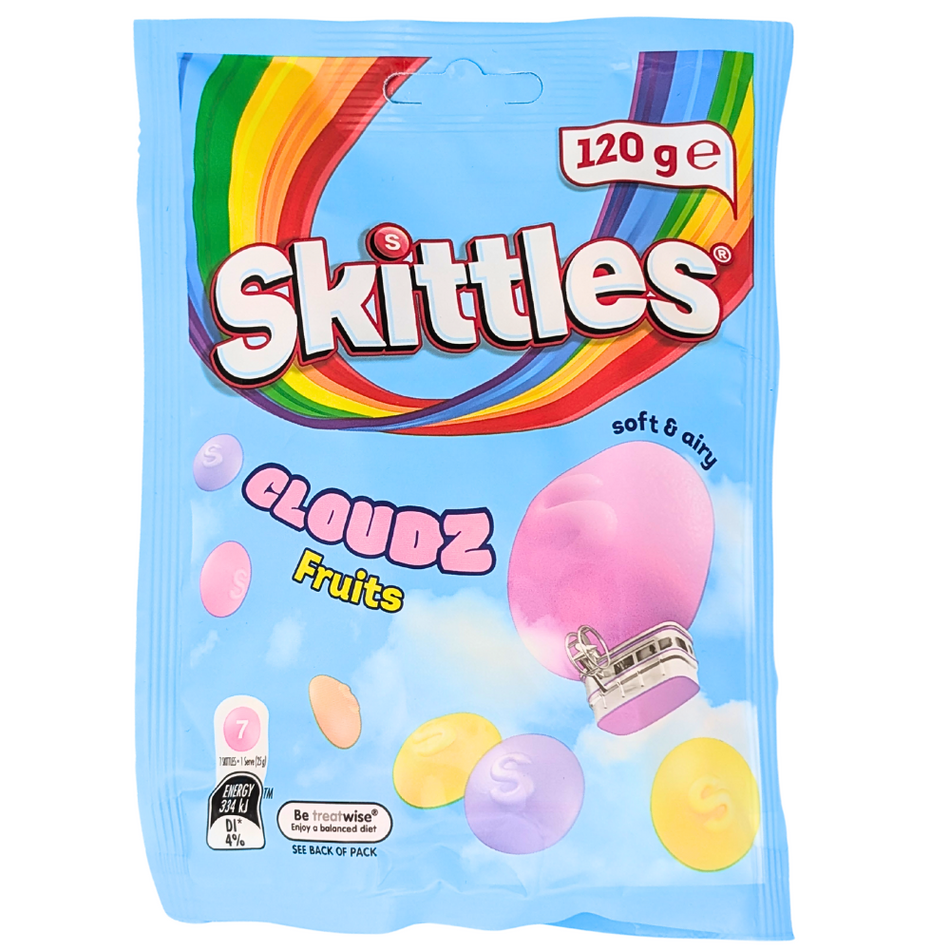 Skittles Cloudz Fruits (Australia) - 120g