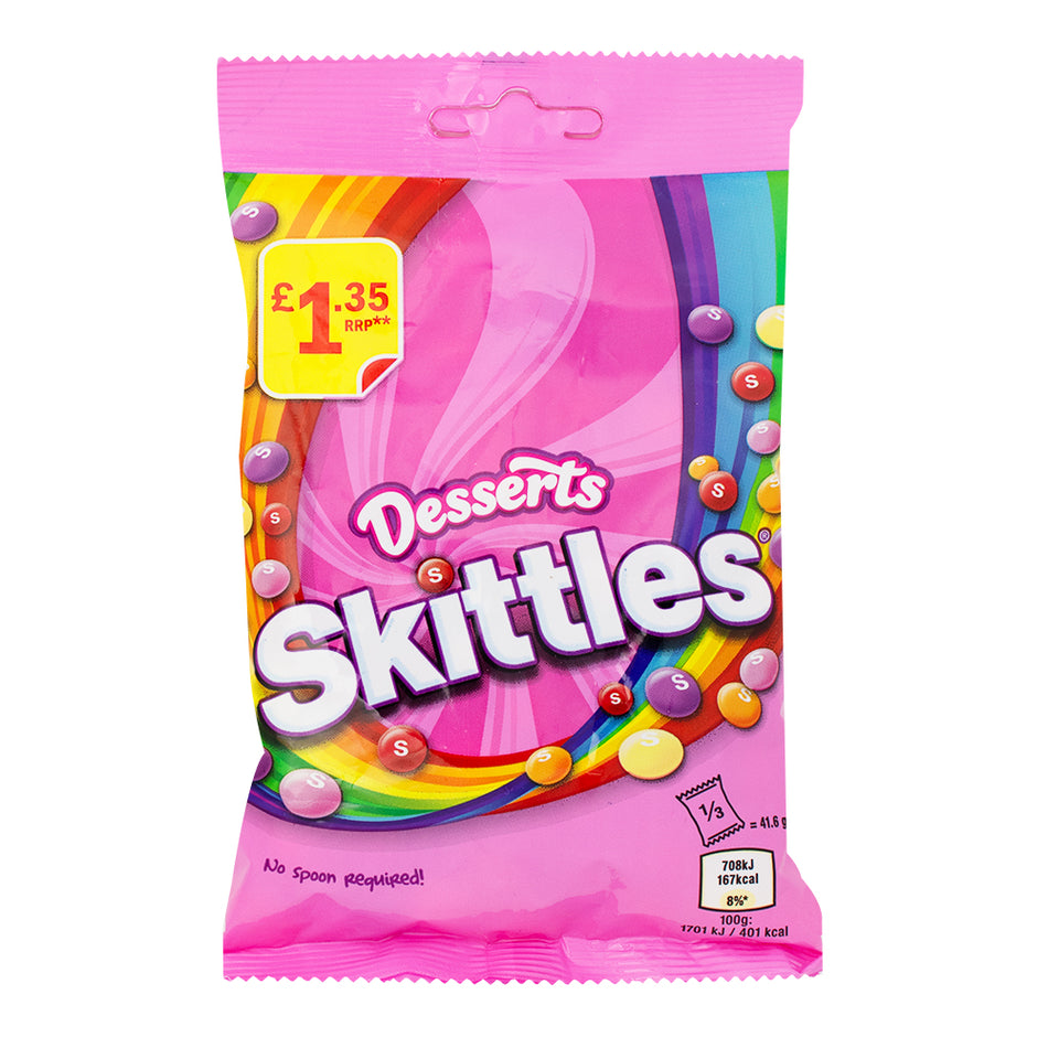 Skittles Desserts Candies (UK) - 125g