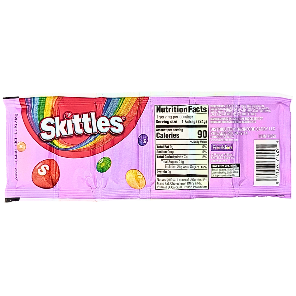 Skittles Easter Dig N Dips Strip Candy in Fruit Flavors -  .85oz