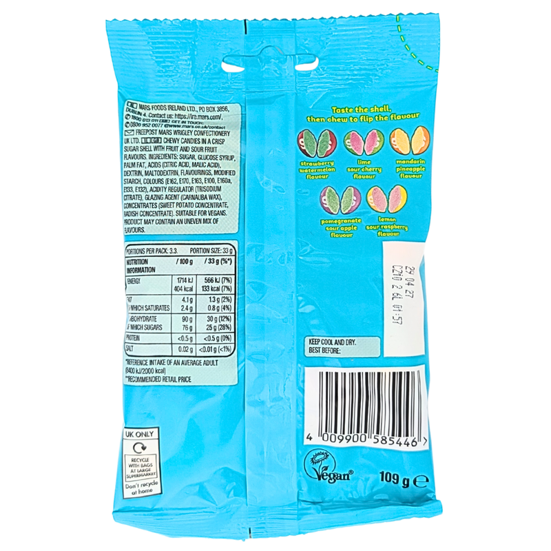 Skittles Flavour Flip (UK) - 109g