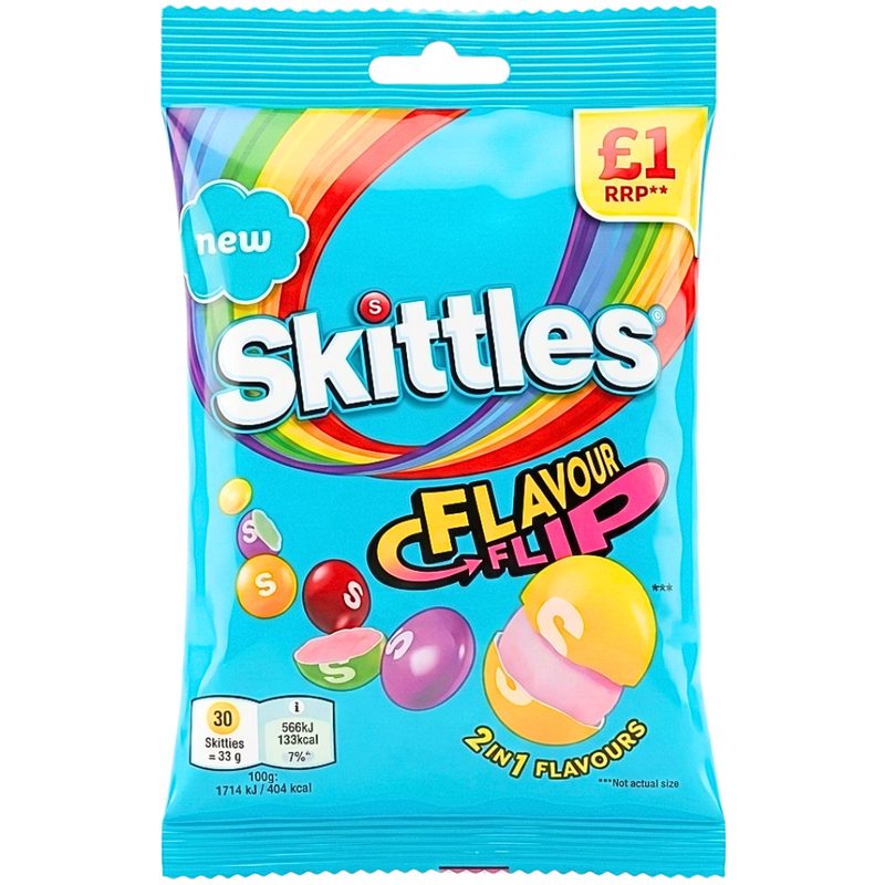 Skittles Flavour Flip (UK) - 109g