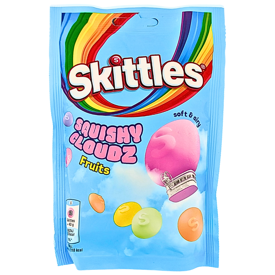 Skittles Fruit Squishy Cloudz (UK) - 94g