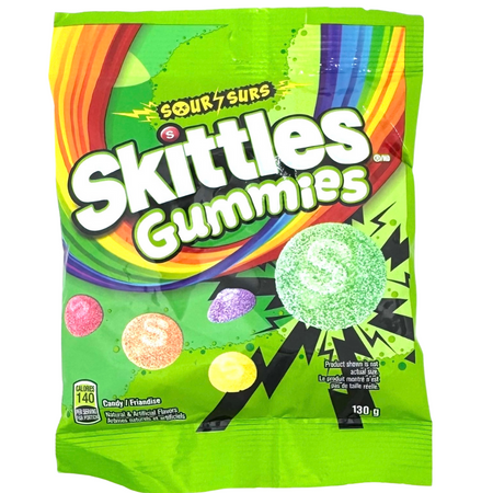 Skittles Gummies Sours - 130g