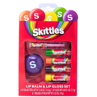 Skittles® Lip Balm & Lip Gloss Set