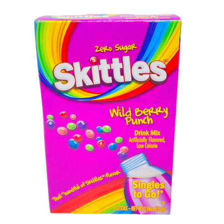 Skittles Singles To-Go Wild Berry, ​​skittles, skittles candy, skittles singles to-go, skittles powder