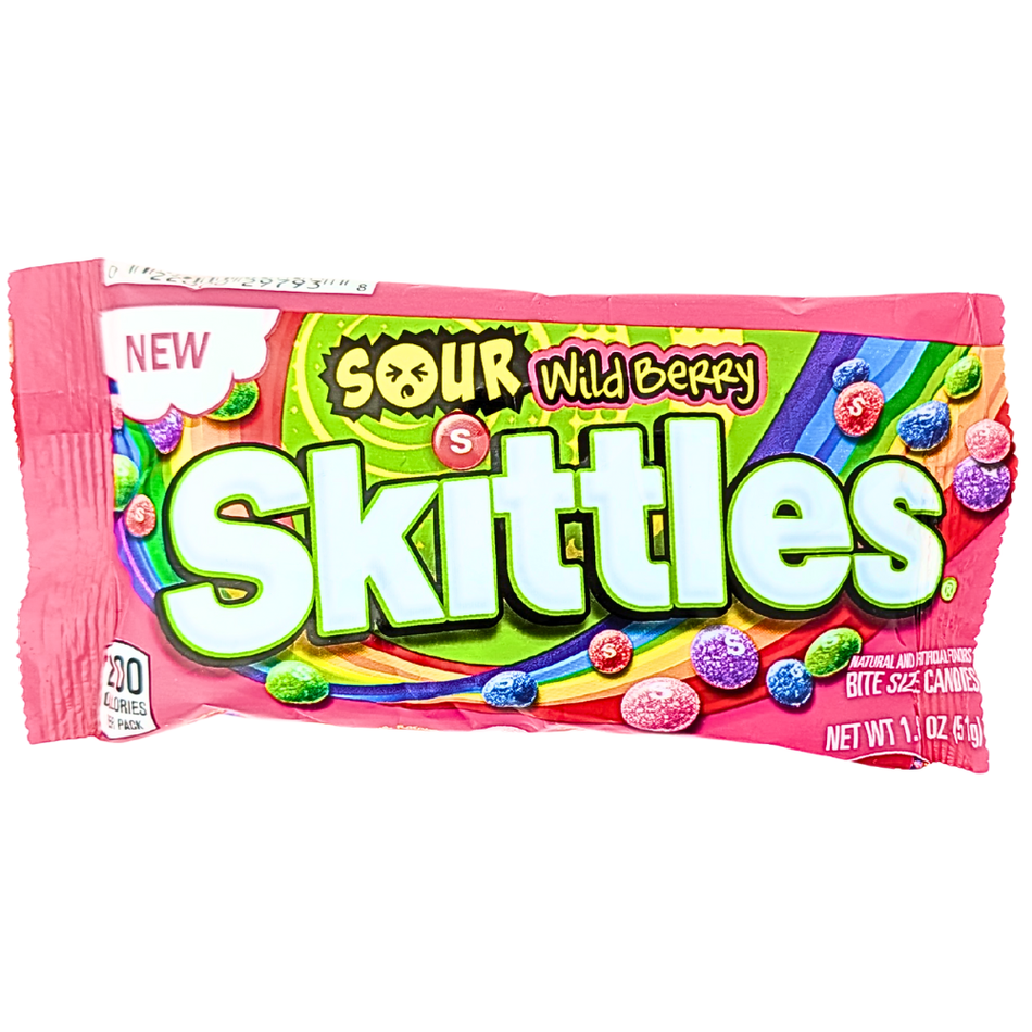 Skittles Sour Wild Berry - 1.8oz
