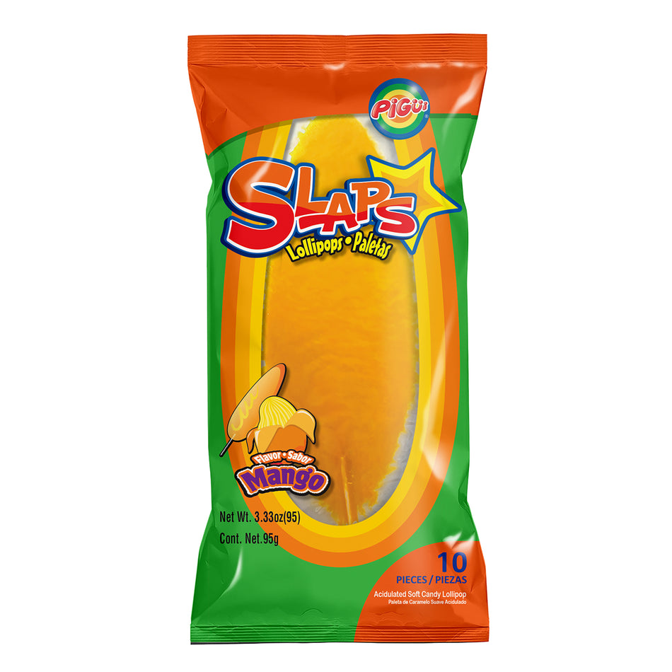 Slaps Mango Lollipops - 95g