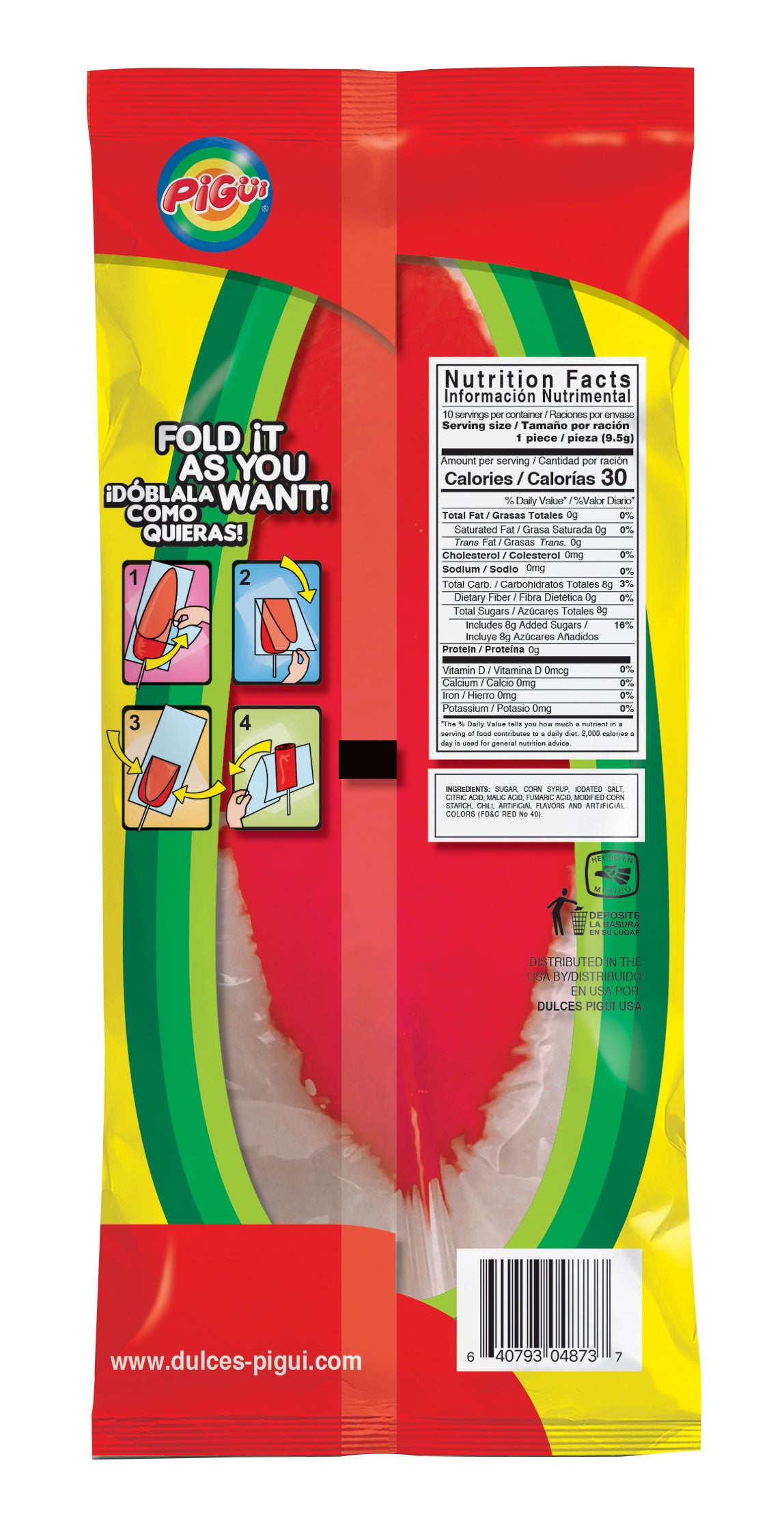 Slaps Watermelon Lollipops - 95g