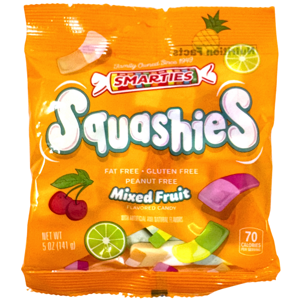 Smarties Squashies Mixed Fruit - 142g