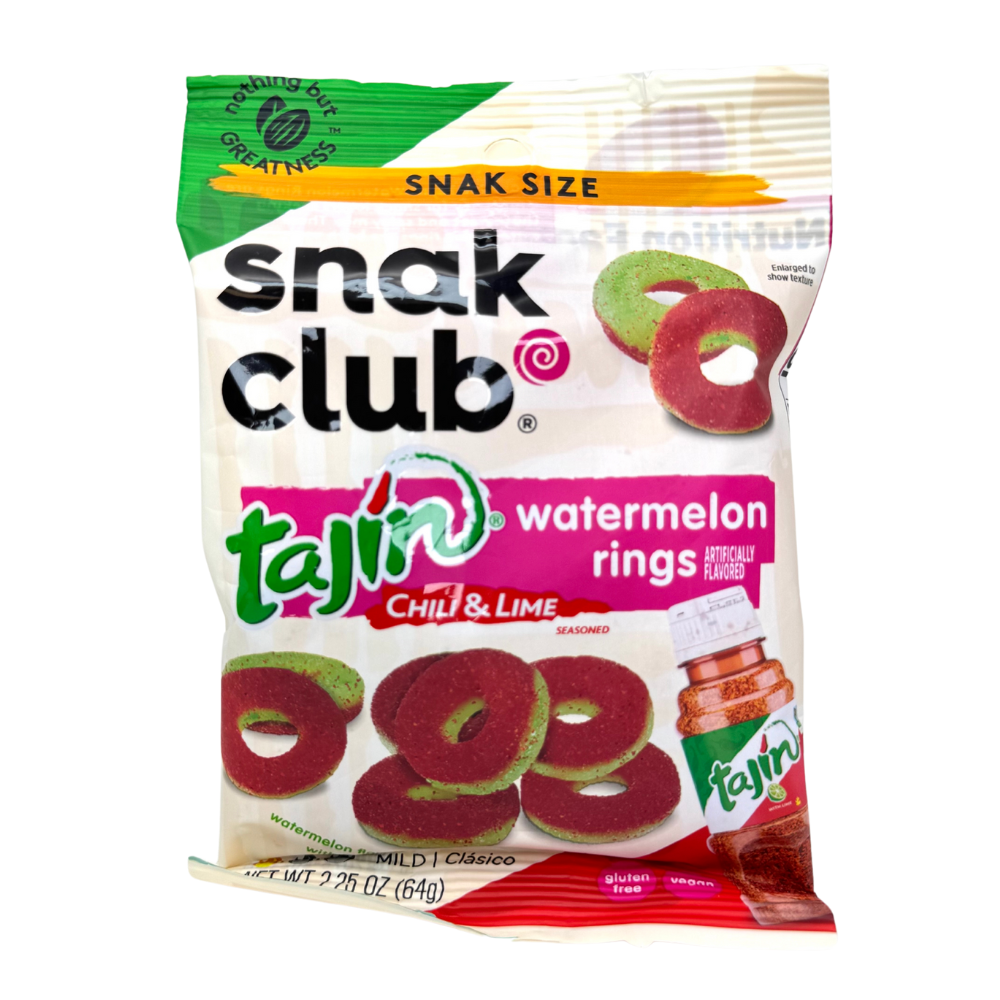 Snak Club Tajin Watermelon Rings - 2.25oz