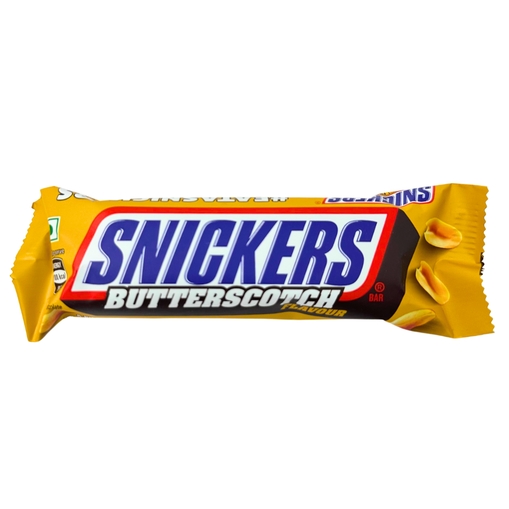 Pastaio Snickers Inida Snickers Butterscotch (India) - 40g | Candy Funhouse US