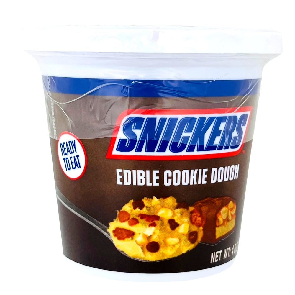 Snickers Spoonable Cookie Dough - 4oz -Snickers Bar - Cookie Dough Bites - Edible Cookie Dough 