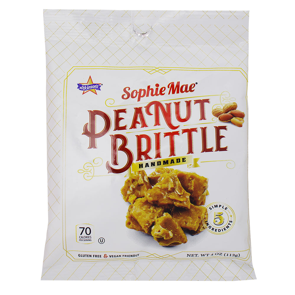 Sophie Mae Peanut Brittle - 4oz-Peanut Brittle-Peanut Candy-Sophie Mae