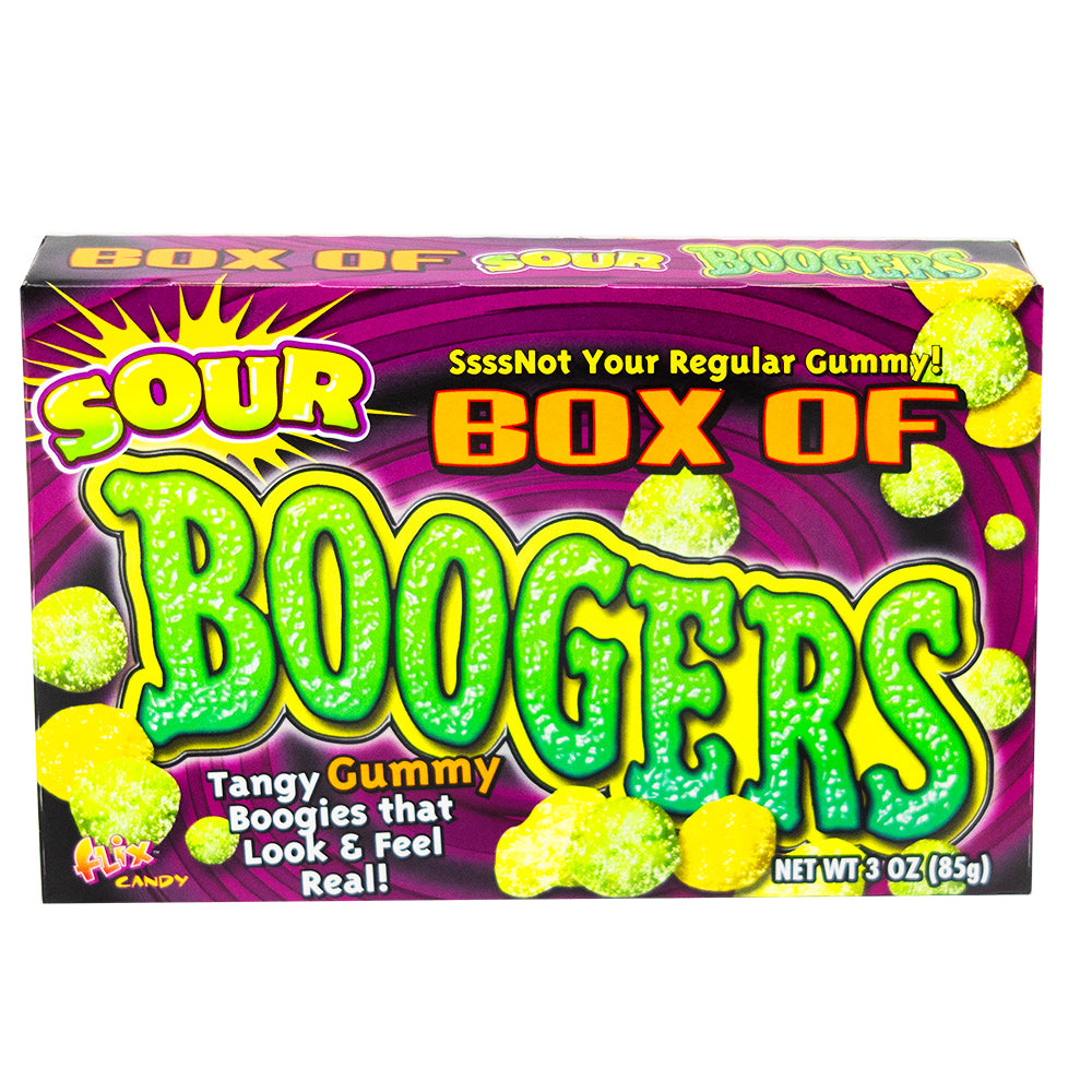 Sour Box of Boogers - 3.25oz – Candy Funhouse US