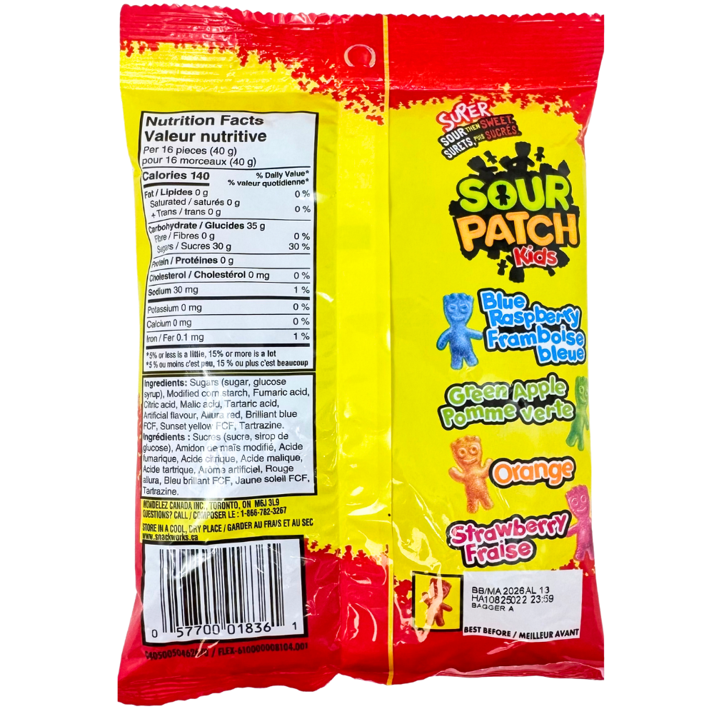 Sour Patch Kids Extreme - 150g