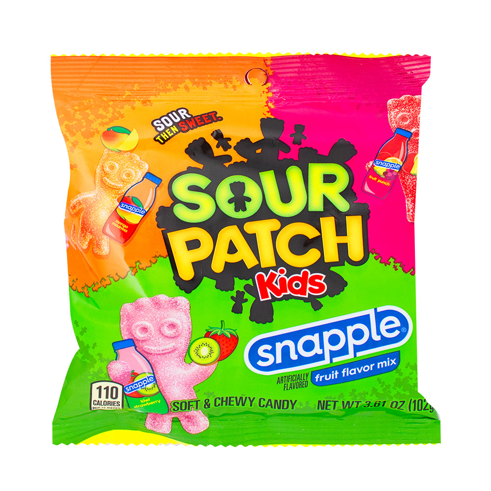 Sour Patch Kids Snapple Fruit Flavor Mix - 3.61oz