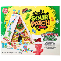 Sour Patch Kids Ultimate Ski Cookie Kit Chalet - 35.3oz