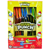Sour Punch Candy Canes 12ct - 5.3oz