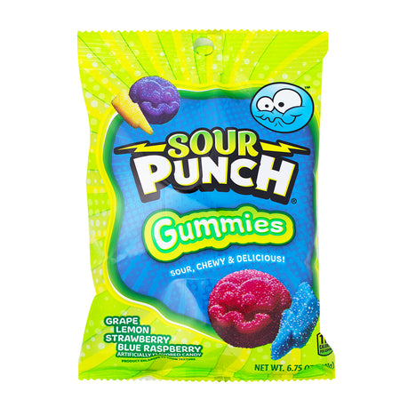 Sour Punch Gummies - 191g - sour candy