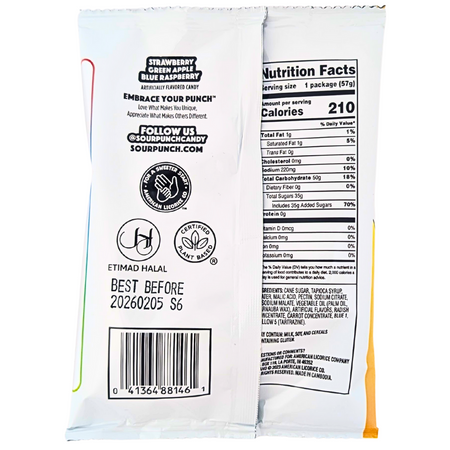 Sour Punch Smash'ems - 2oz