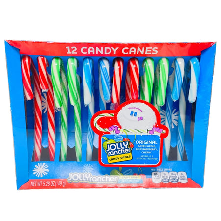 Jolly Rancher Original Candy Canes 12ct - 5.28oz