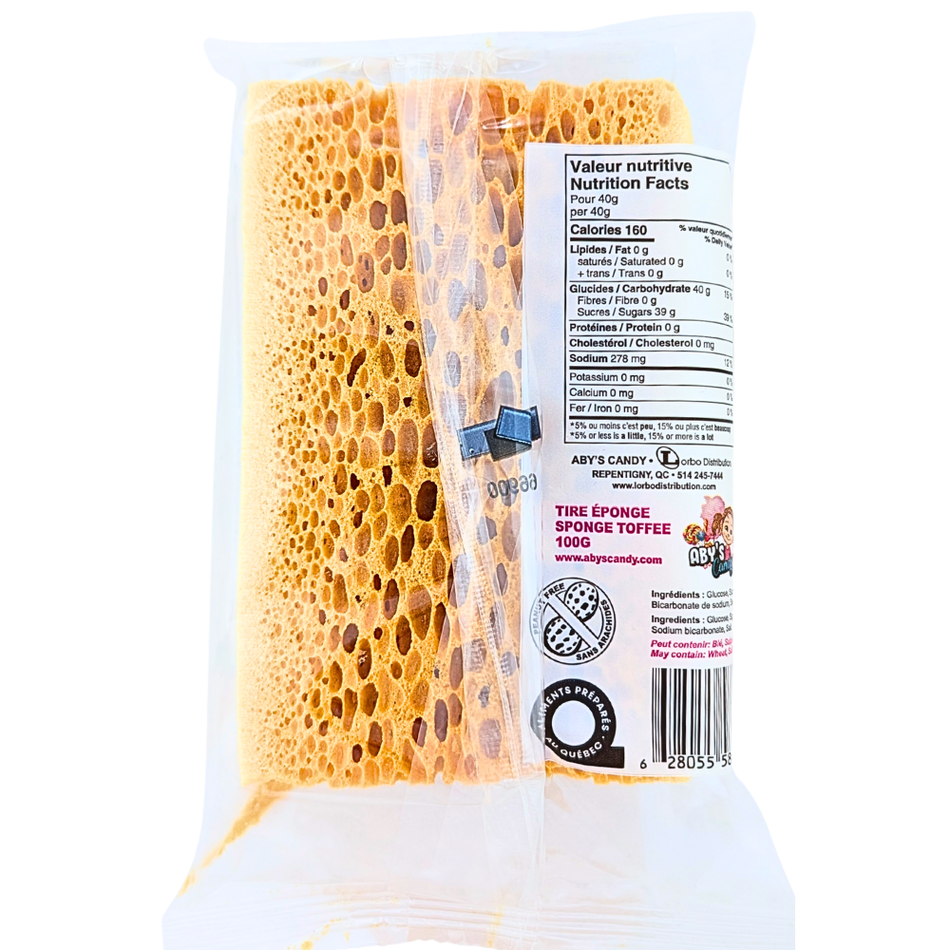 Aby's Candy Sponge Toffee (UK) - 100g