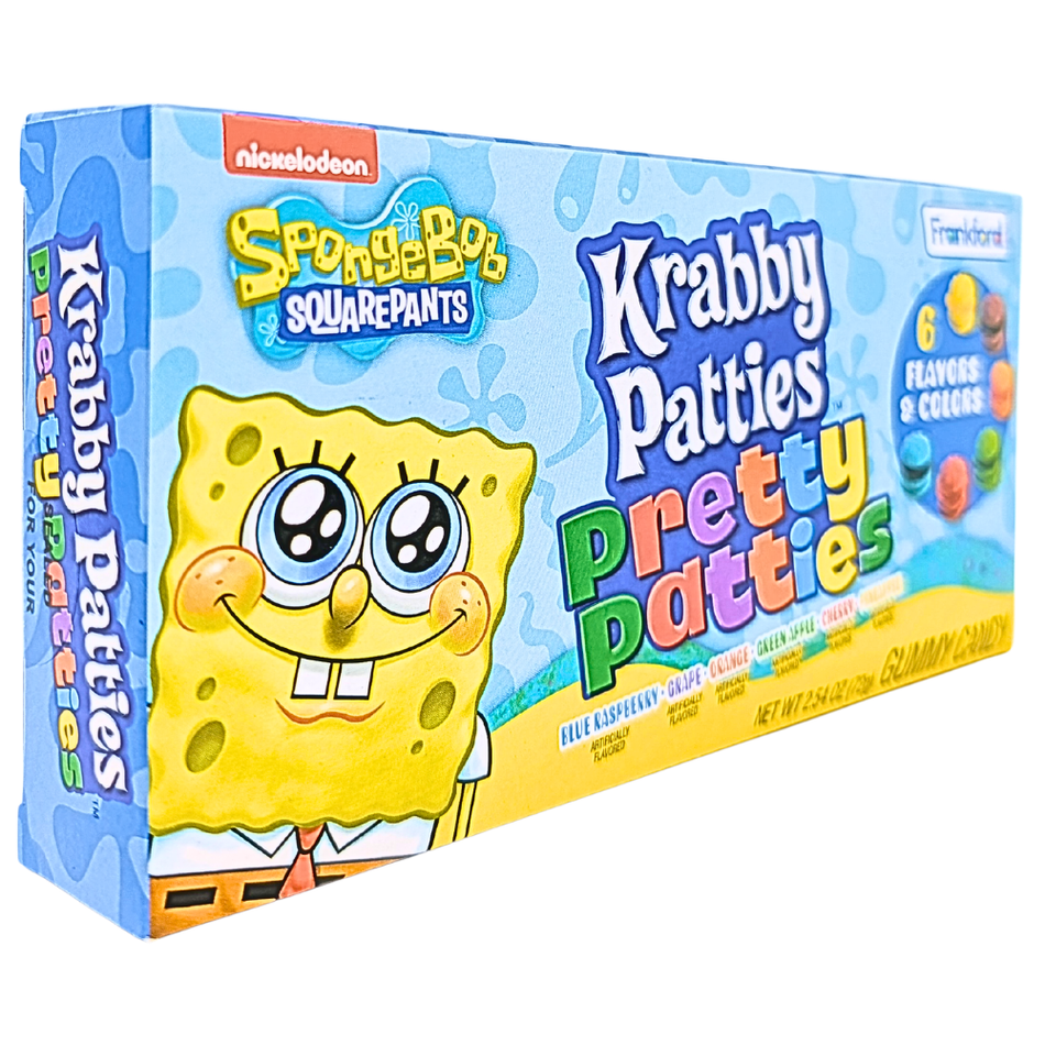 SpongeBob Gummy Krabby Patties Colors Theater Box