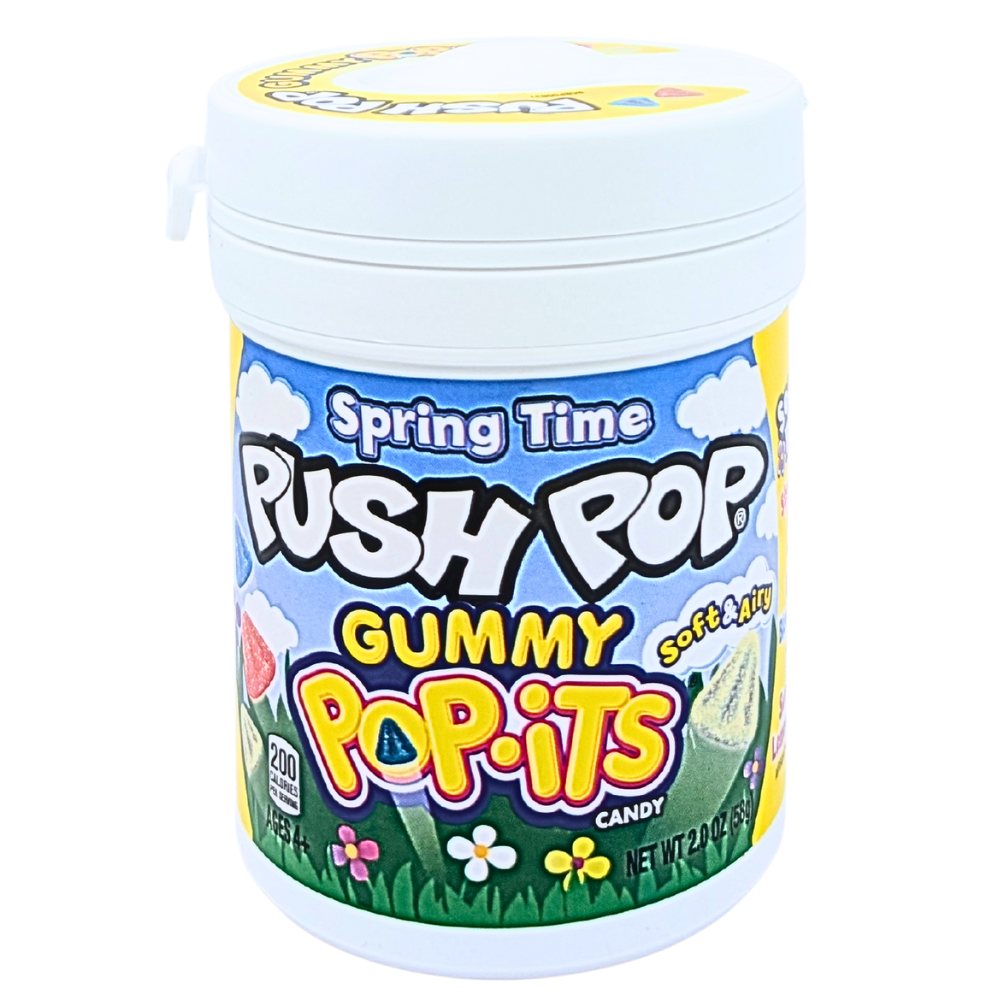Spring Time Push Pop Gummy Pop-its - 2oz