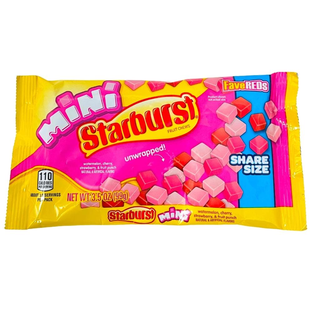 Starburst Mini Fave Reds - 3.5oz-Red candy-Starburst-red Starburst