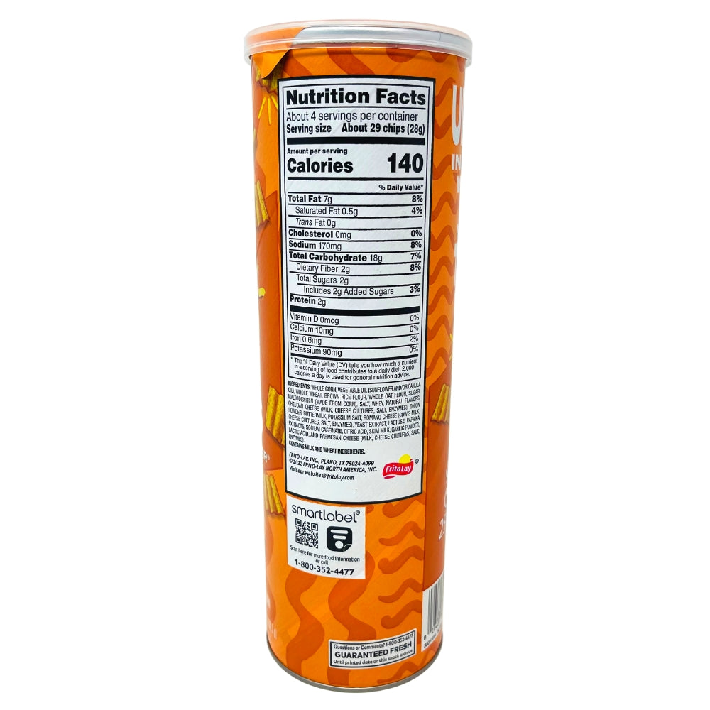 Sunchips Minis Harvest Cheddar - 3.75oz  Nutrition Facts Ingredients