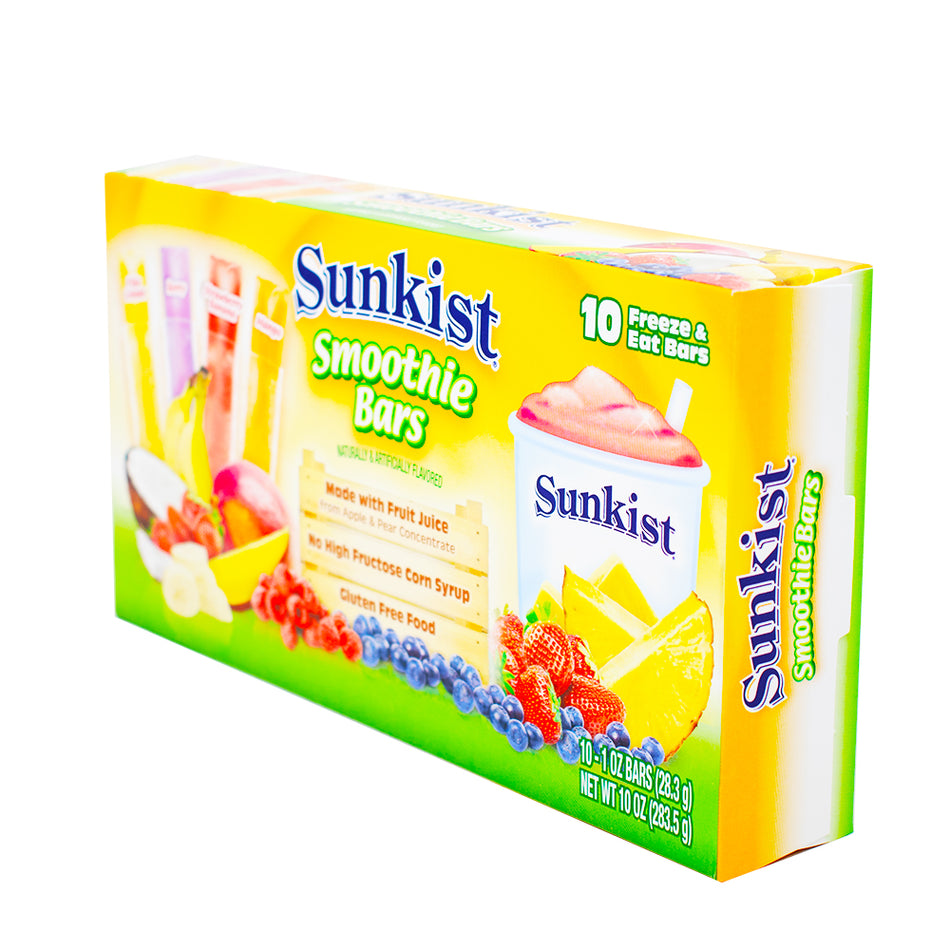 Sunkist Smoothie Freezer Pops 10ct - 283.5g - Sunkist - Sunkist Drink - Freezer Pops - Smoothie Pops