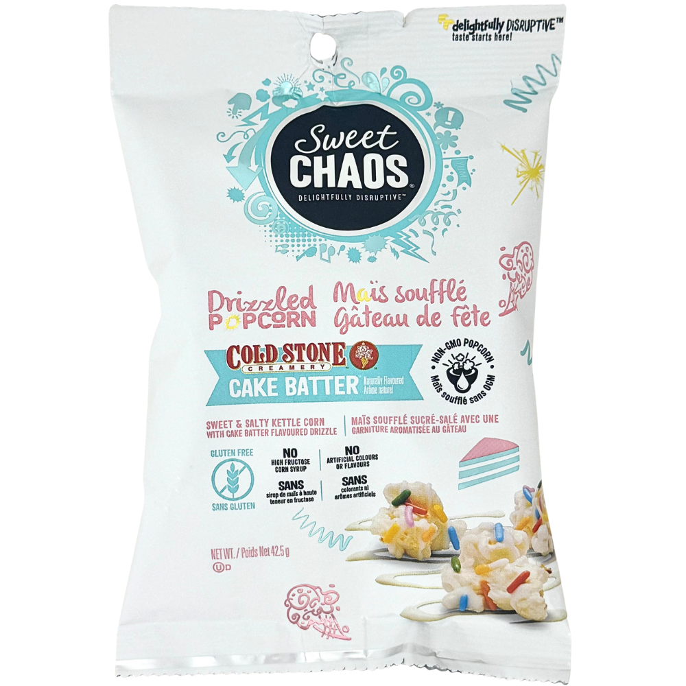 Sweet Chaos Drizzled Popcorn Cake Batter - 42.5g