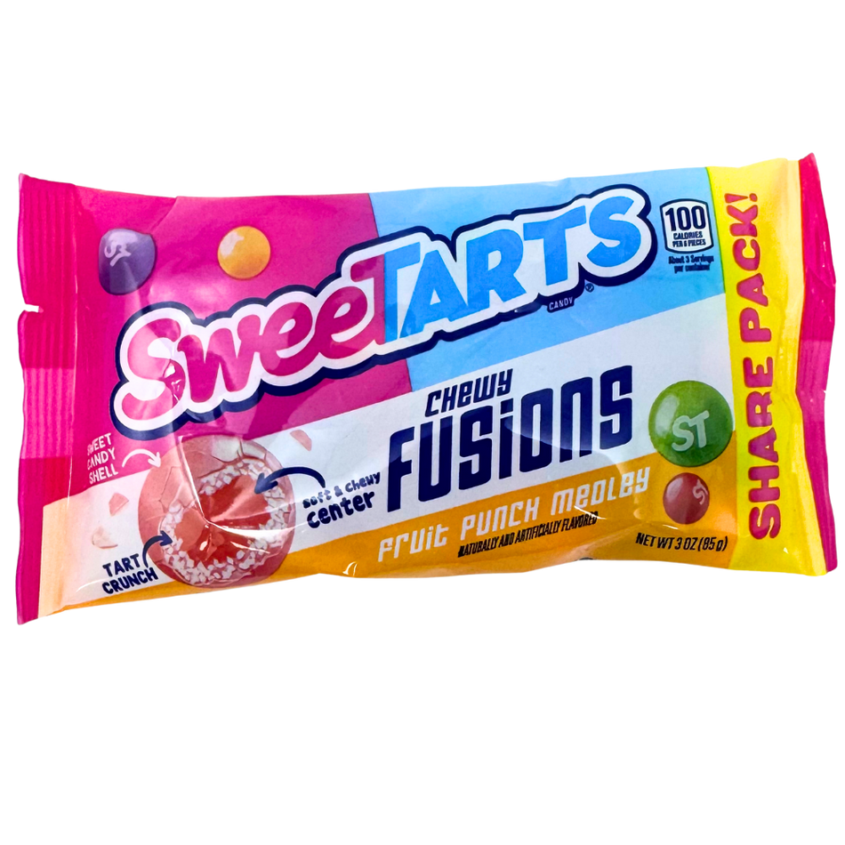 Sweetarts Chewy Fusion Fruit Punch Medley - 3oz