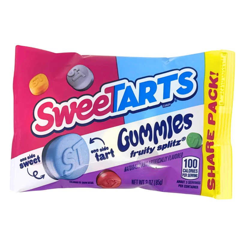 Sweetarts Gummies Fruity Splitz - 3oz