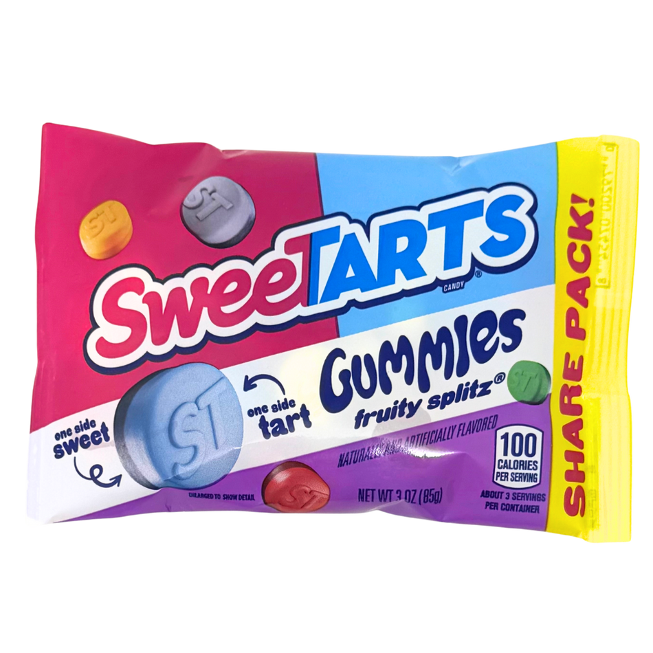 Sweetarts Gummies Fruity Splitz - 3oz