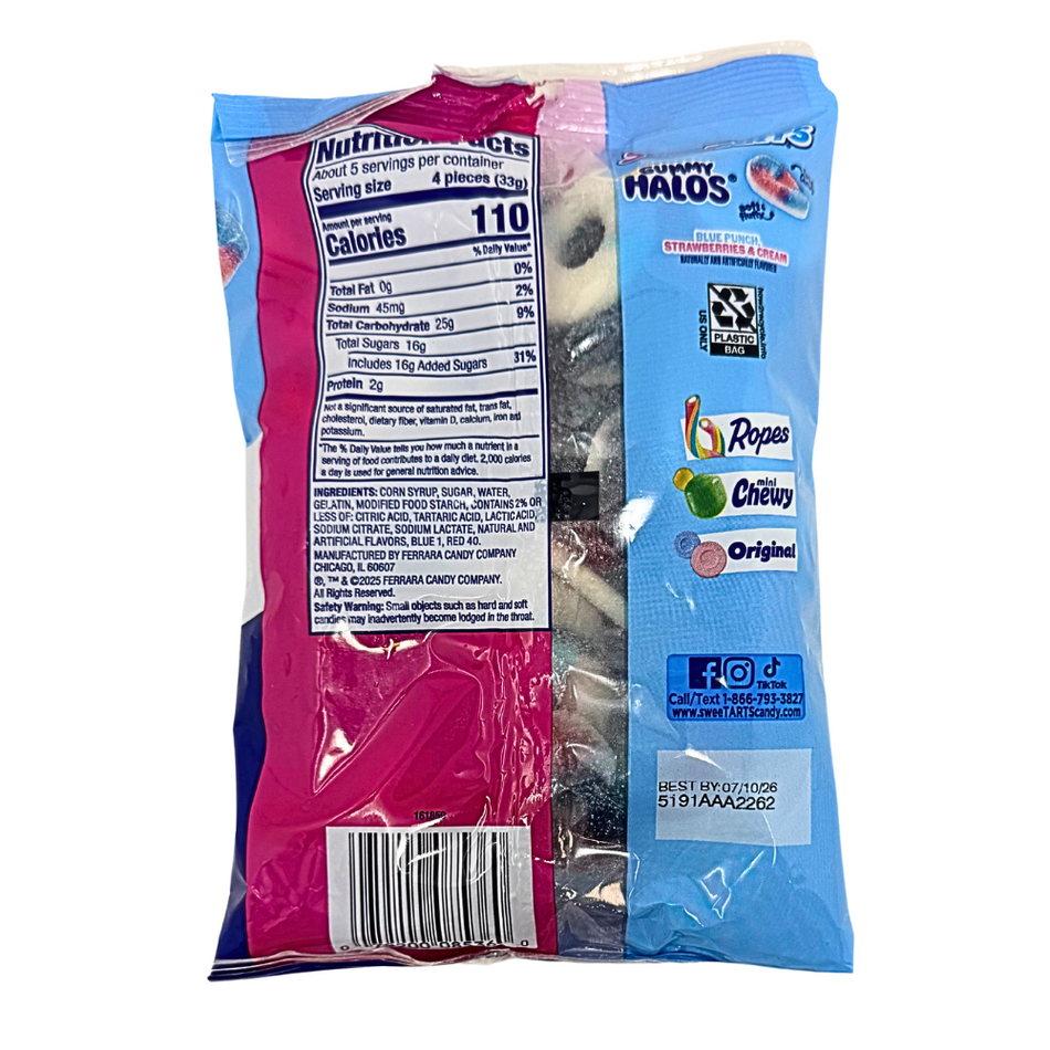 Sweetarts Gummy Halos - 6oz