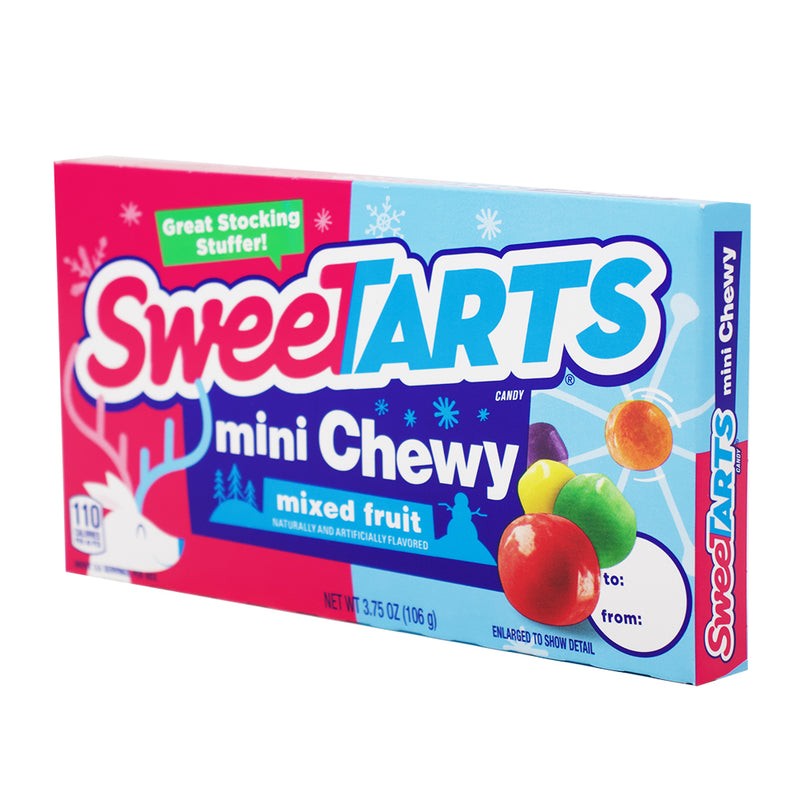 Sweetarts Christmas Mini Chewy Theatre Box - 3.75oz - Sweet Tarts