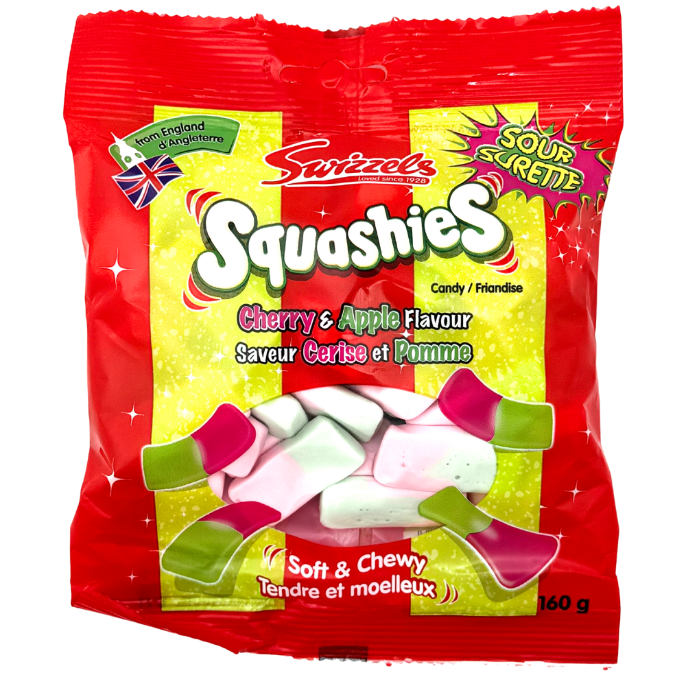 Swizzels Squashies Cherry & Apple Flavour - 160 g