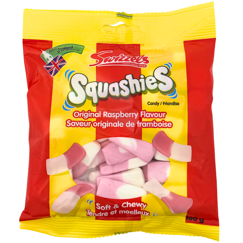 Swizzels Squashies Original Raspberry - 160 g