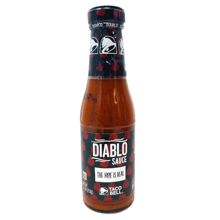 Taco Bell Diablo Sauce - 7.5oz-Taco Bell Diablo Sauce-hot sauce-taco sauce