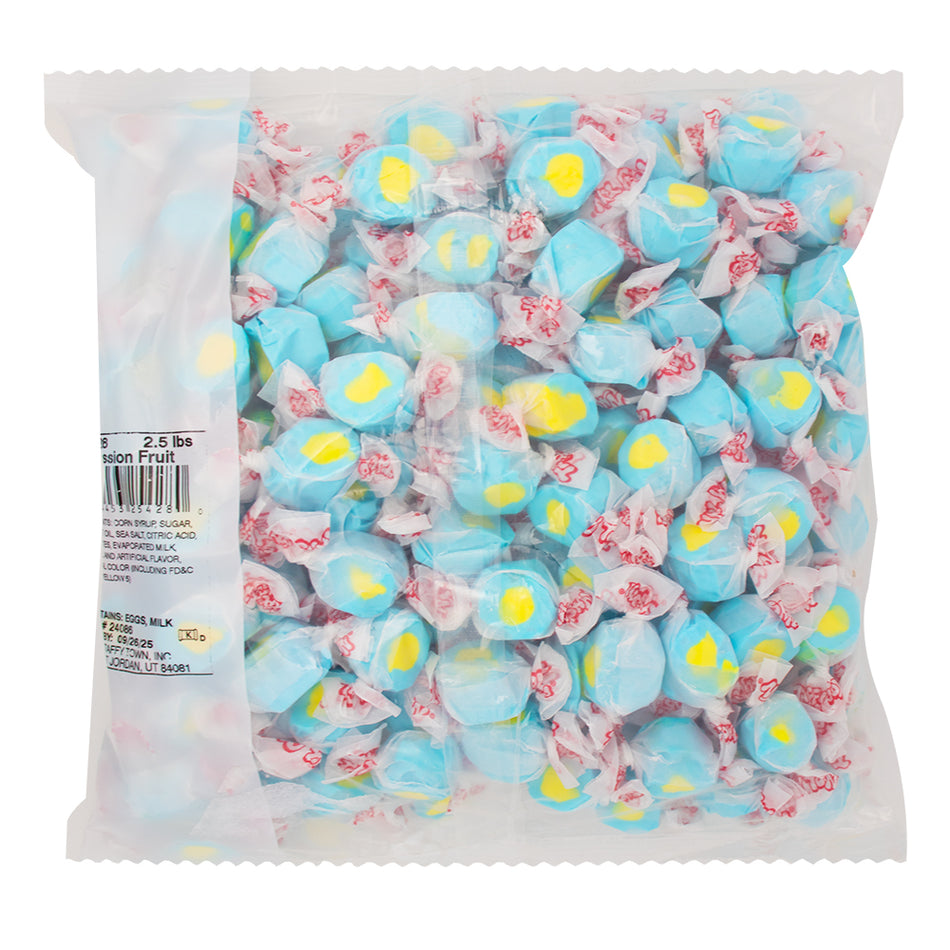 Salt Water Taffy Passion Fruit 5 lb  Nutrition Facts Ingredients