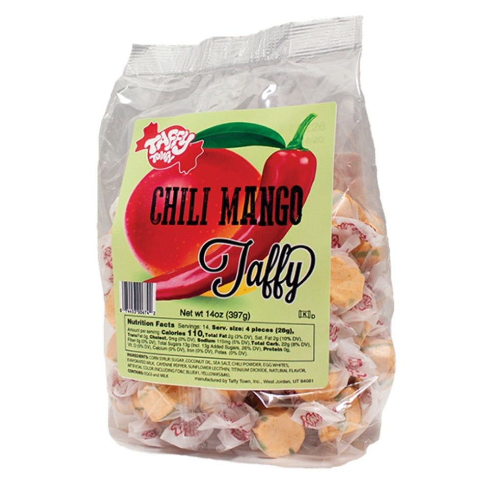 Taffy Town Salt Water Taffy Chili Mango - 397g