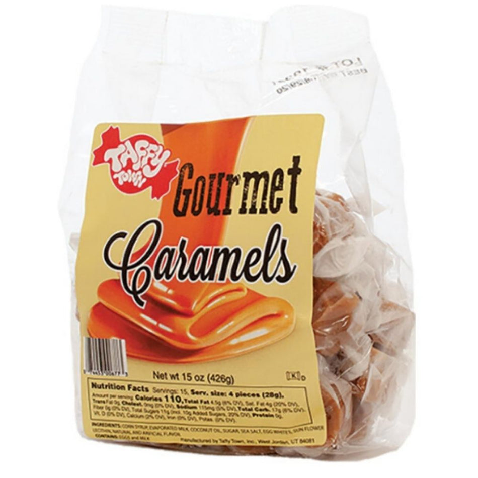 Taffy Town Salt Water Taffy Gourmet Caramels - 425g
