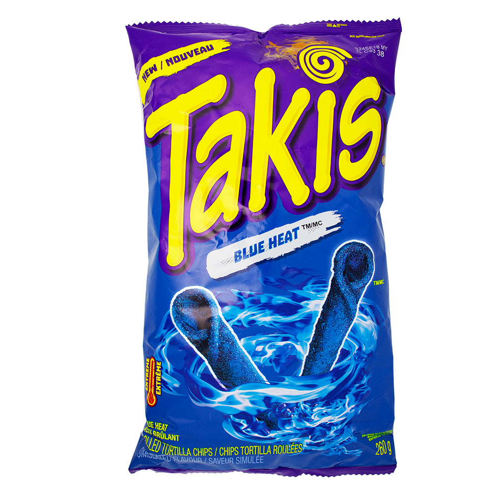 Takis Blue Heat Tortilla Chips - 260g | Candy Funhouse – Candy Funhouse US