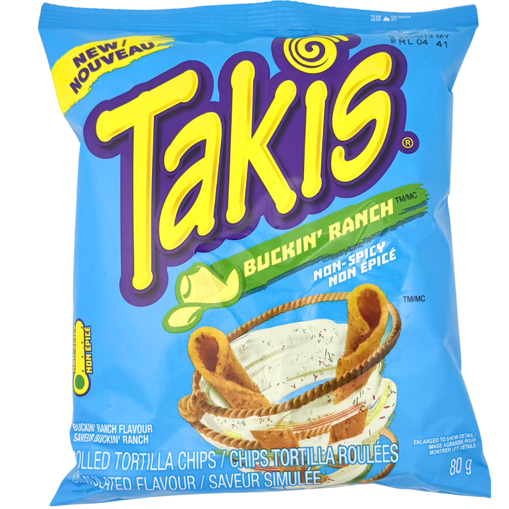 Takis Pop Ranch Takis Buckin' Ranch Non-Spicy - 80g | Candy Funhouse US