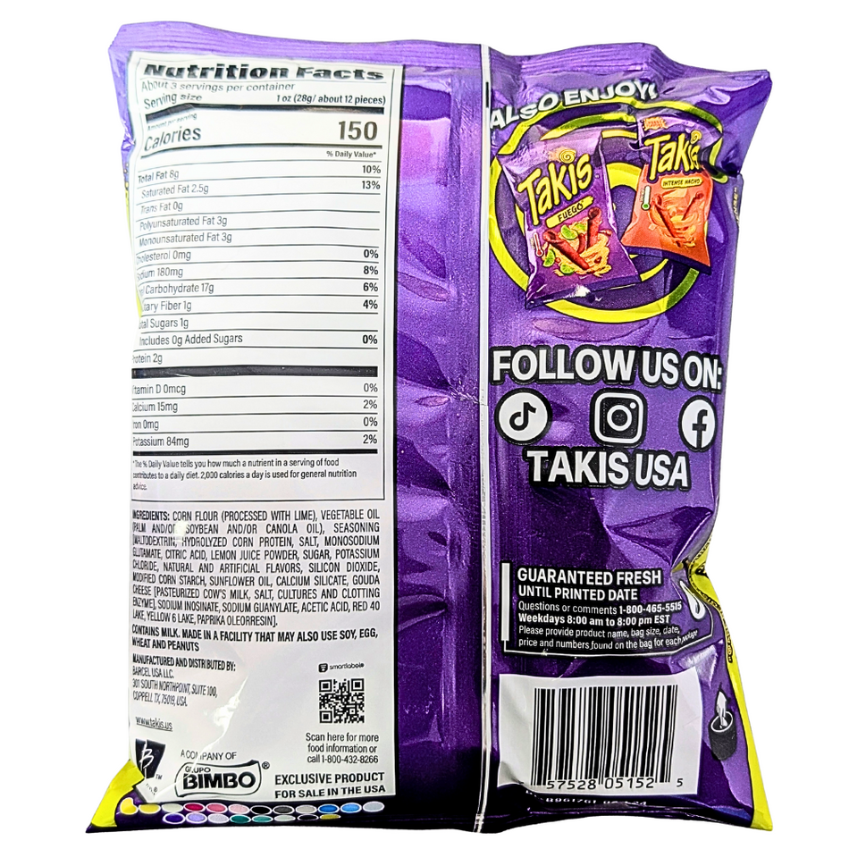 Takis Chile Limon - 3.25oz