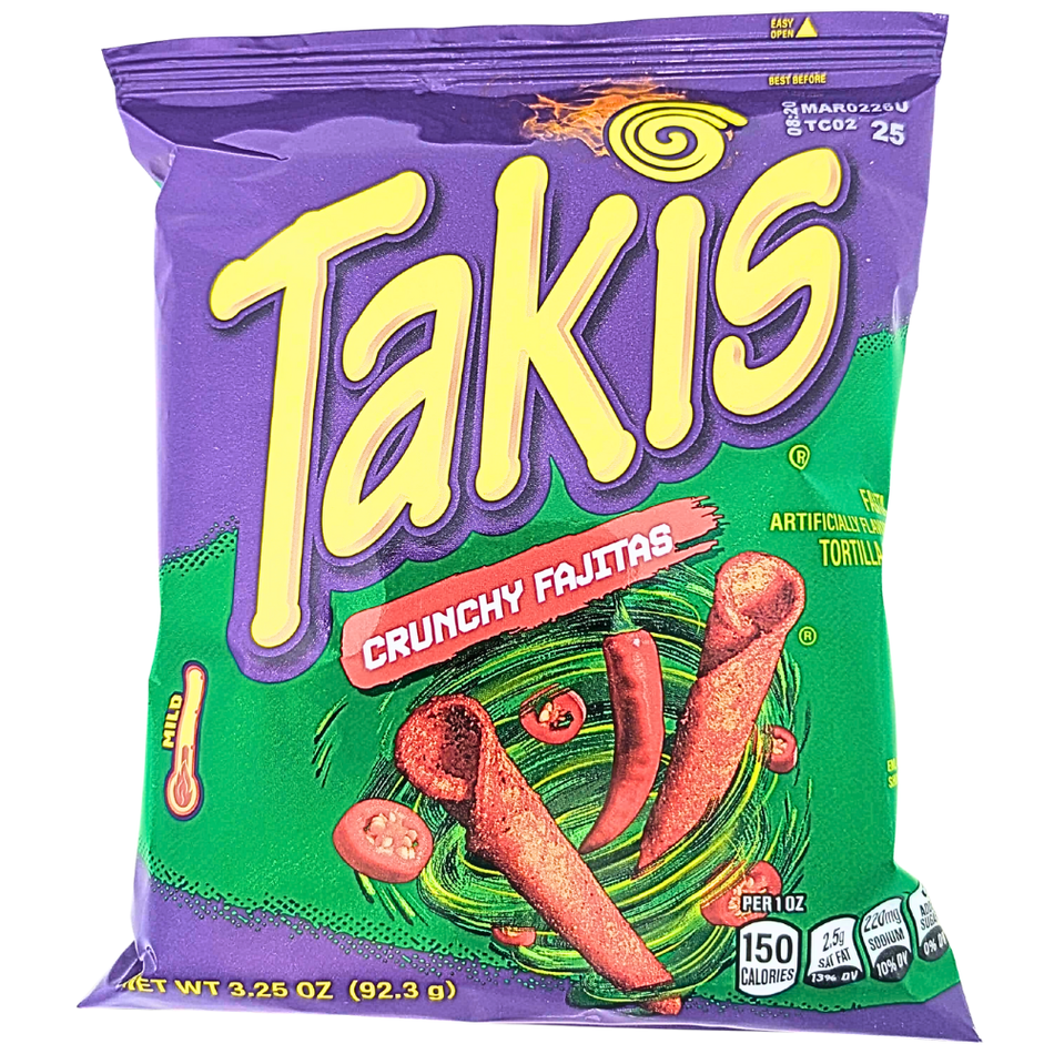 Takis Crunchy Fajitas - 3.25oz